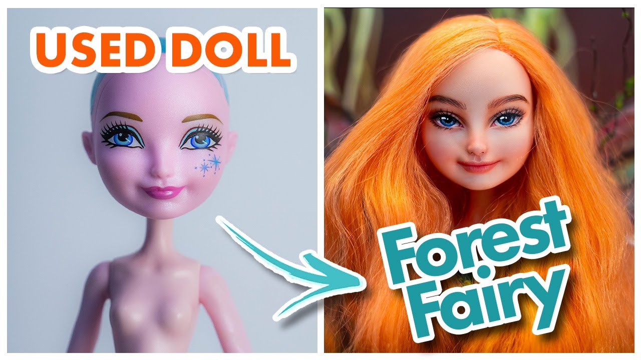 From Plain Doll to Ethereal Forest Fairy