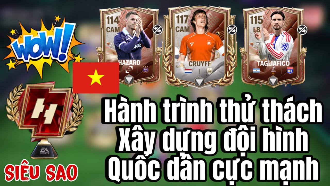 FC MOBILE VIỆT NAM | SIÊU PHẨM JOHAN CRUYFF 117 - LEO RANK SIÊU SAO THẦN TỐC. 