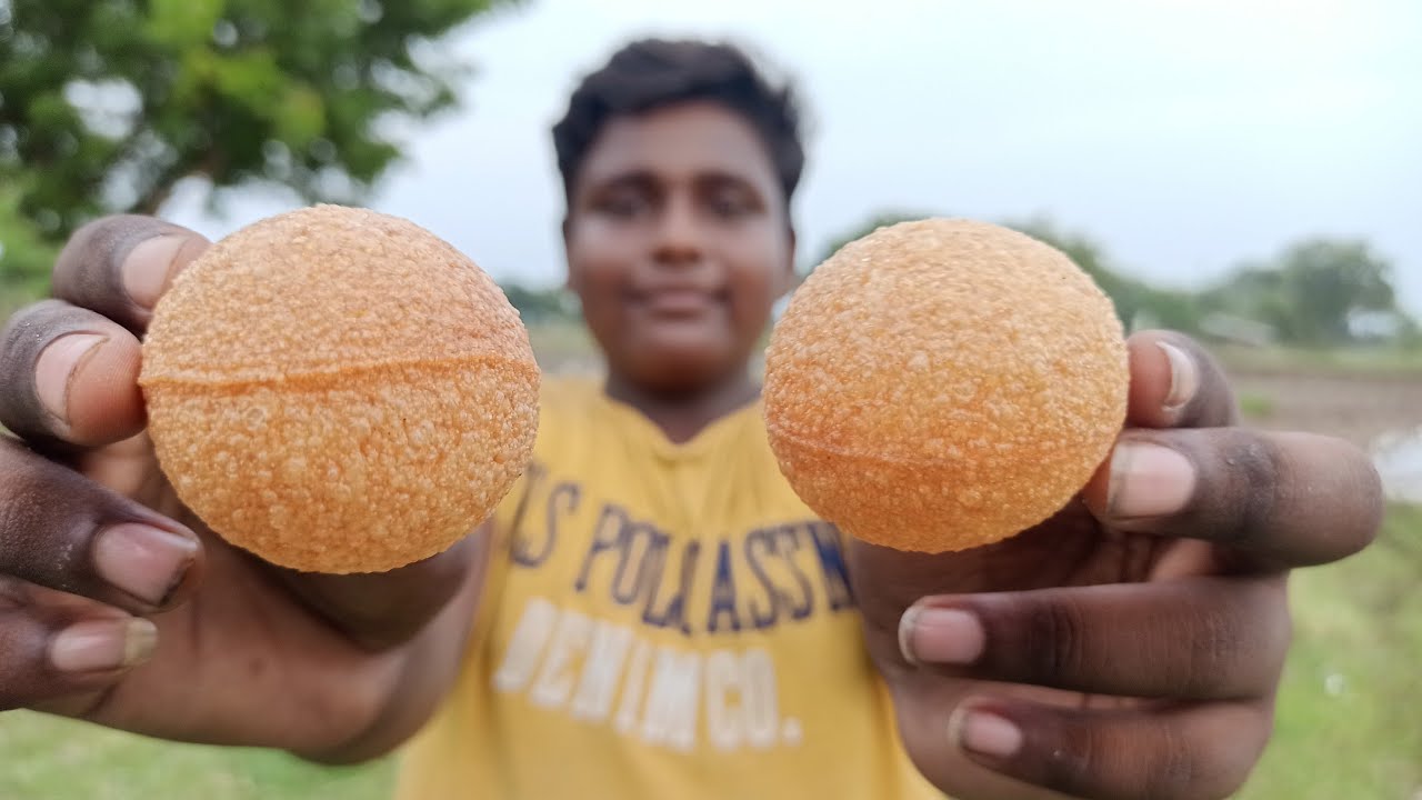 Pani Poori|பானி பூரி செய்யலாம் வாங்க!!|Yummy and Tasty Snacks|Small Boy Suppu|Village Food Safari