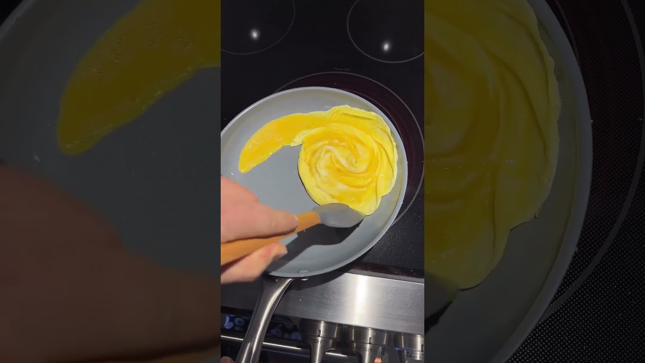 The egg rose 🌹🍳 #omeletteking #eggs #food #breakfast #satisfying