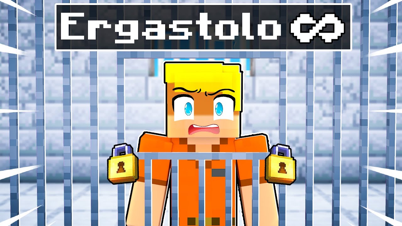 Sbriser Riceve L'ERGASTOLO Su Minecraft!