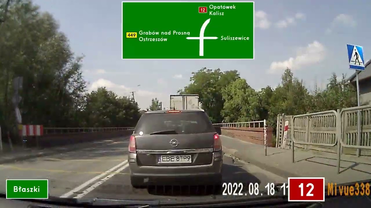 DK12: Sieradz - Kalisz