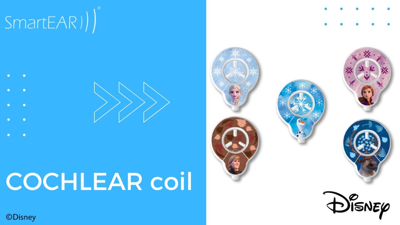 Sk&oacute;rki SmartEar na cewki Cochlear Nucleus-kolekcja Disney
