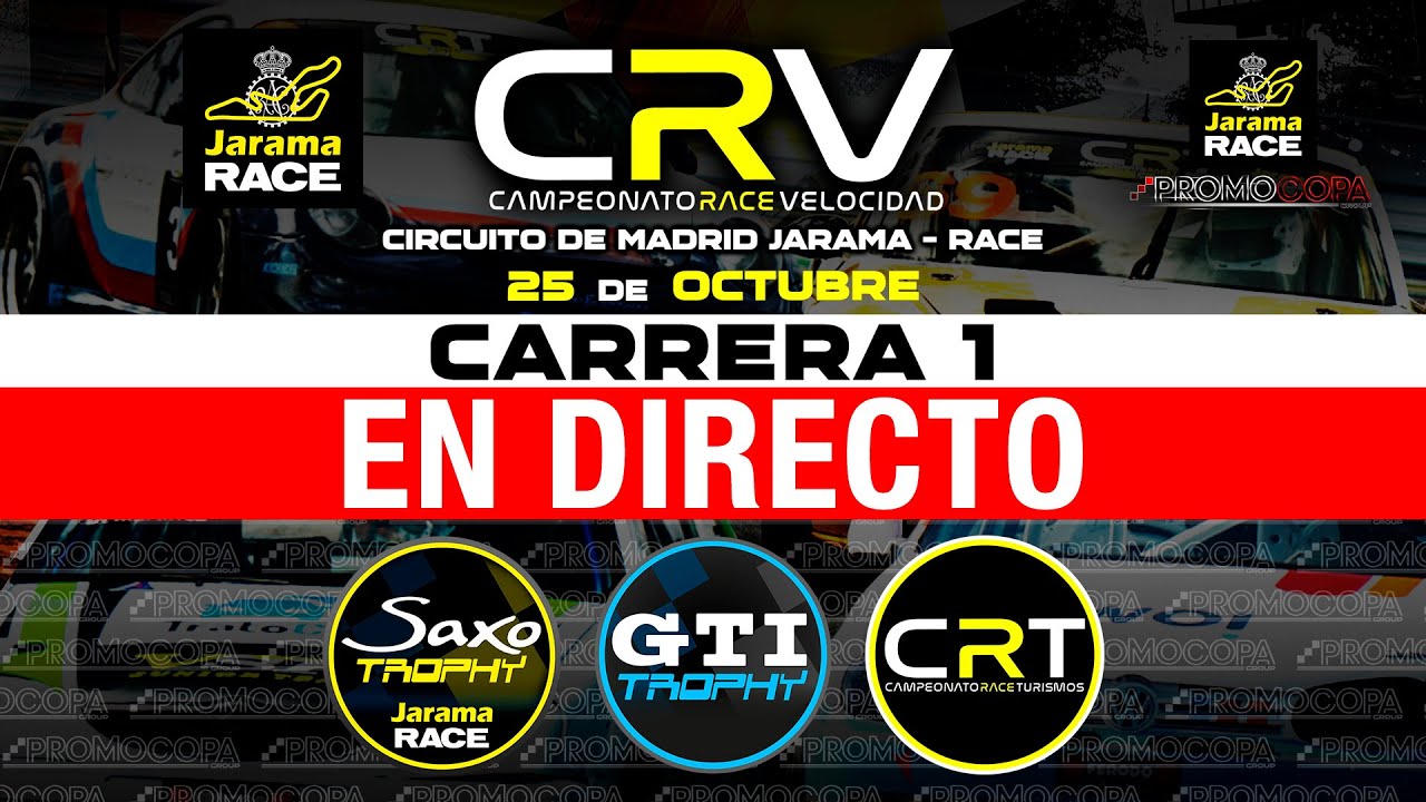 Campeonato RACE 2025 en Circuito Madrid Jarama RACE 🏁 | Saxo Trophy, GTI Trophy y CRT en Acción