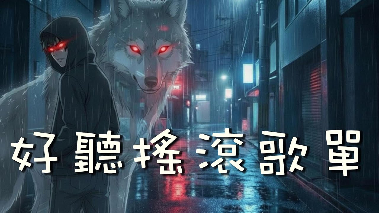 【好聽中文童話搖滾合輯】撕開童話的糖衣 🥀 破碎、覺醒與重生 | 開車、深夜、心碎時刻