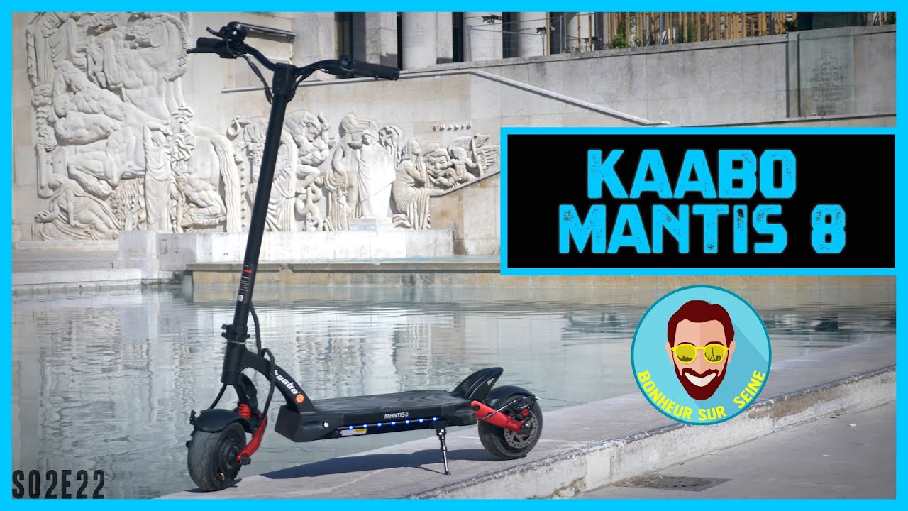 Trottinette électrique KAABO MANTIS 8 je teste une 