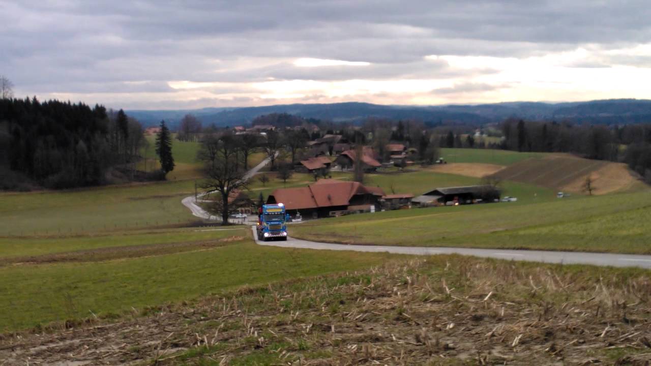 Schwertransport Scania R730 Martin Wittwer AG