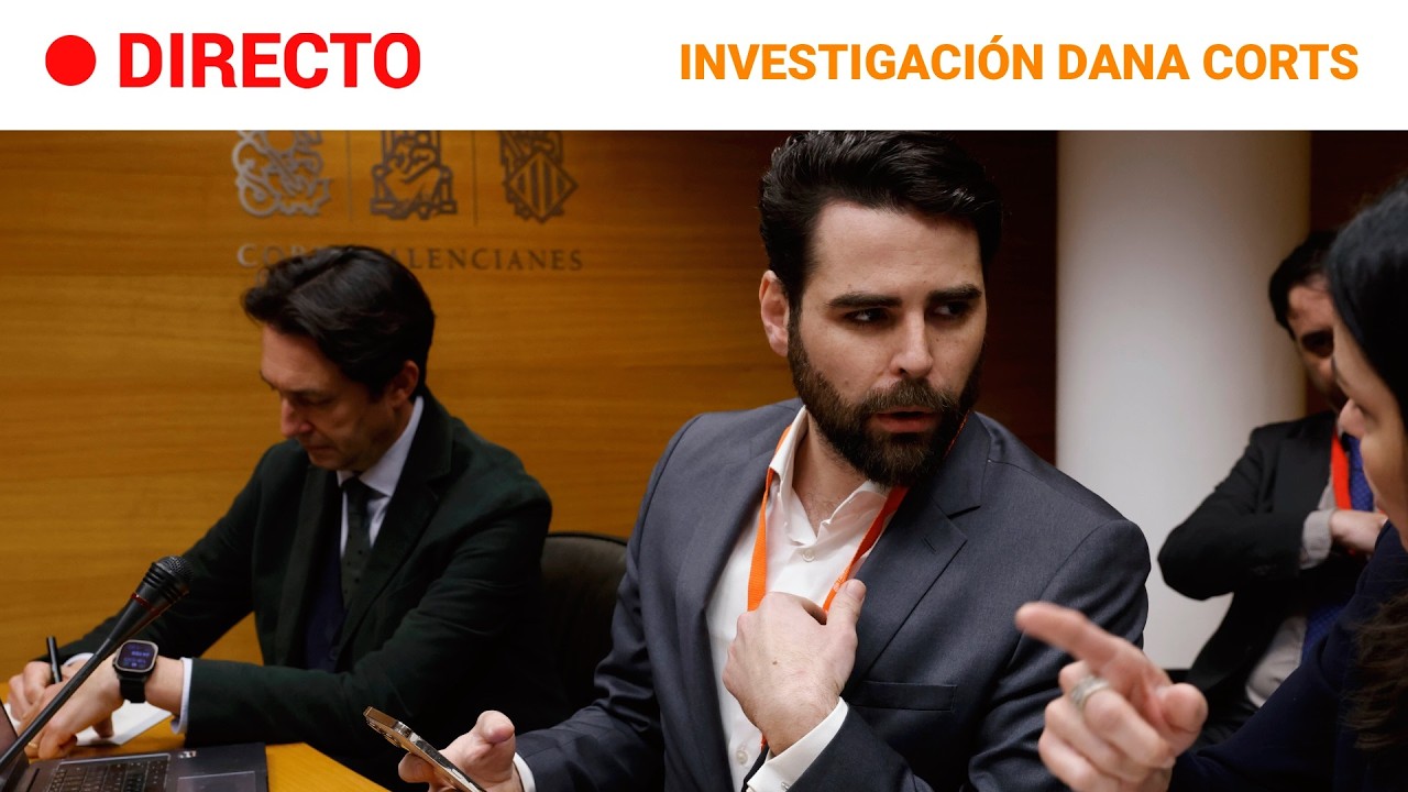 DIRECTO | DANA: El YOUTUBER RUBÉN GISBERT, en la COMISIÓN de INVESTIGACIÓN en las CORTS VALENCIANES