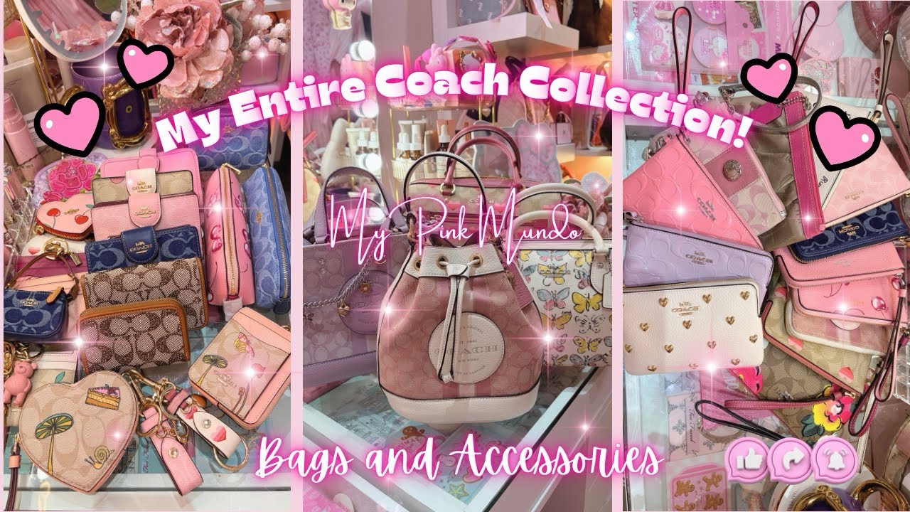 MY ENTIRE COACH COLLECTION! Bags, Wallets and Pouches! HAUL AT THE END!