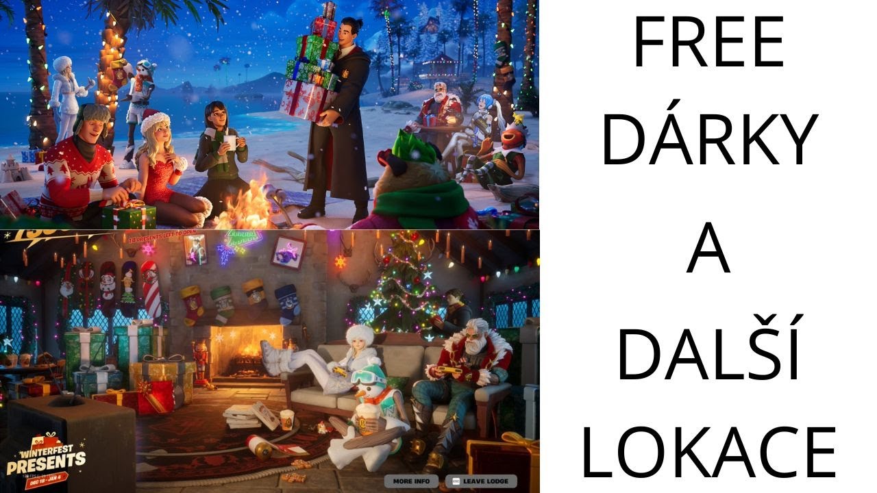 Nový vánoční fortnite update