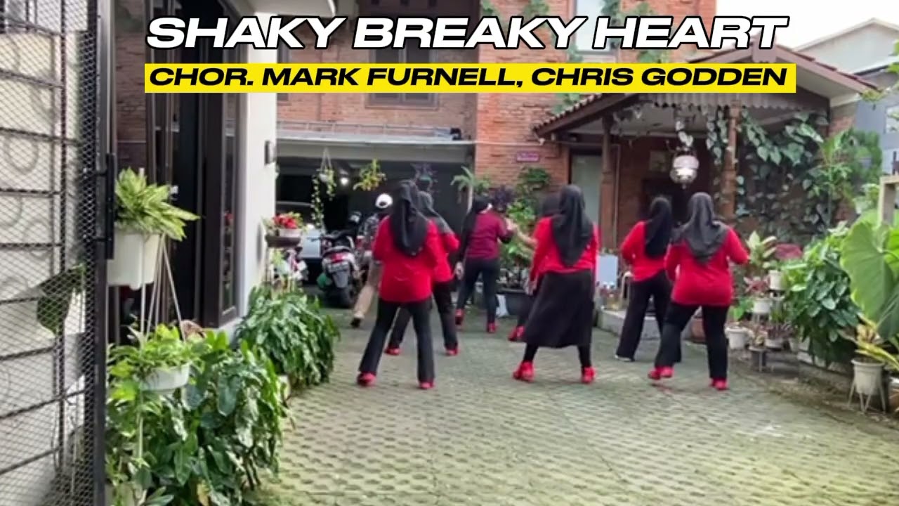 Shaky Breaky Heart | Line Dance | Demo | Chor. @Mark Furnell @Chris Godden (UK)