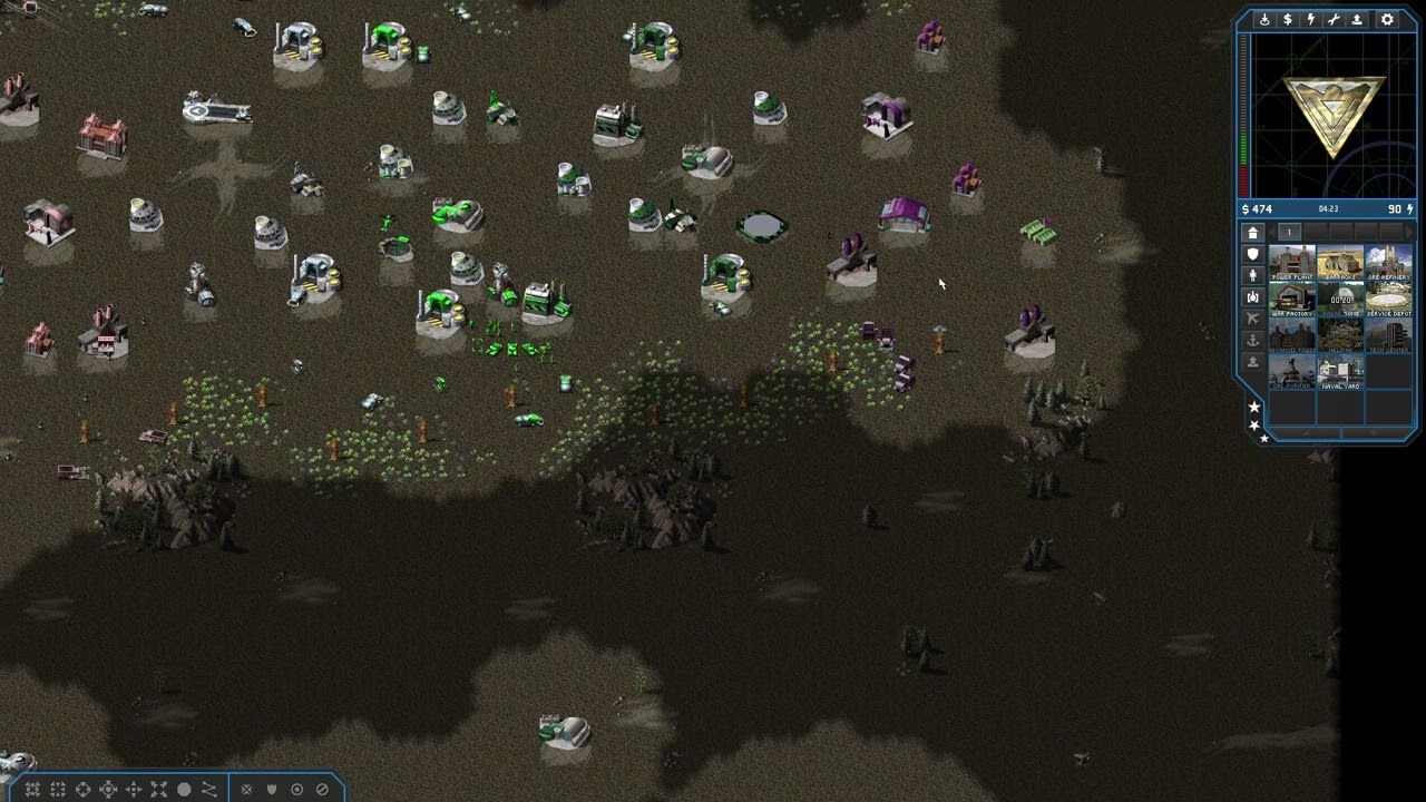 OpenRA: Combined Arms - Multiplayer - The first game I ever recorded