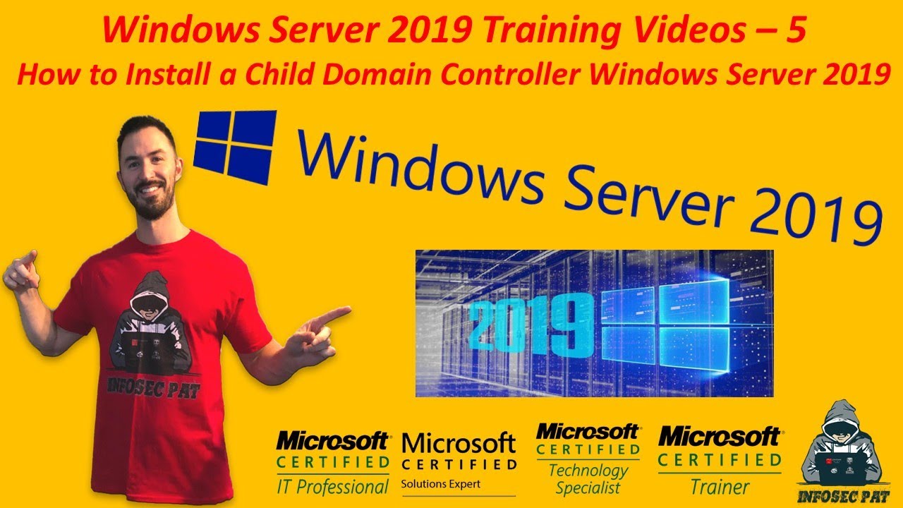 How to Install a Child Domain Controller on Windows Server 2019 - Training Video 5 - WATCH NOW!