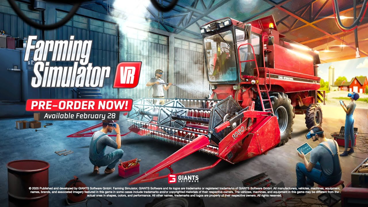 IT’S HAPPENING! Farming Simulator VR Announcement