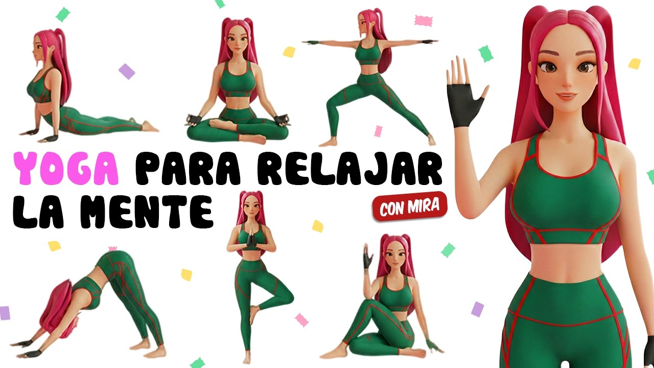 Yoga Para El Pensamiento Excesivo | Yoga Para Niños | Yoga Para La Salud | Yoga Con Lara