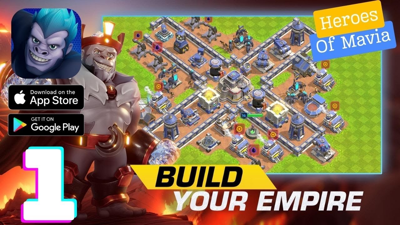 Heroes of Mavia Gameplay Walkthrough - Part 1 (iOS, Android)