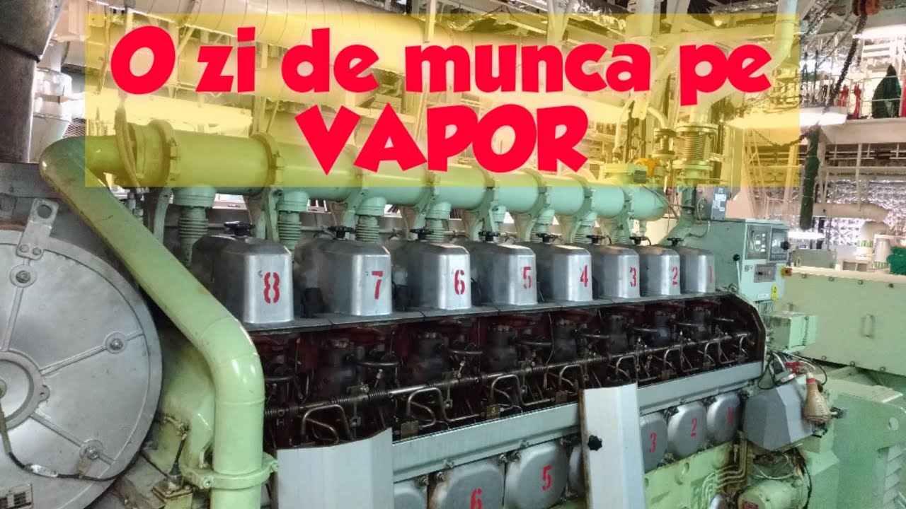 O zi de munca la vapor.