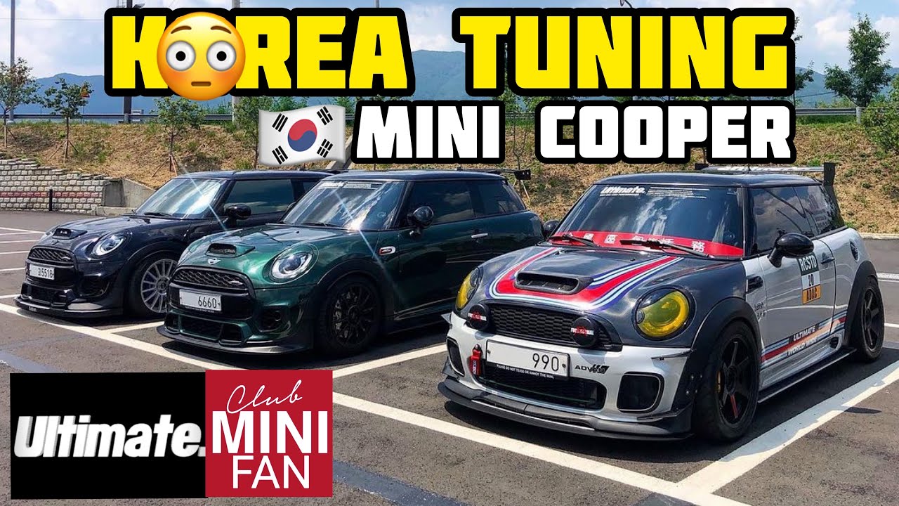 Tuning Mini en Asia | Ultímate Club Mini Cooper Seul