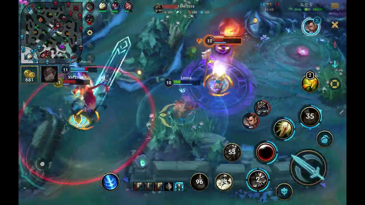 #wildrift episode 2: BBQ Leona vs Nami 