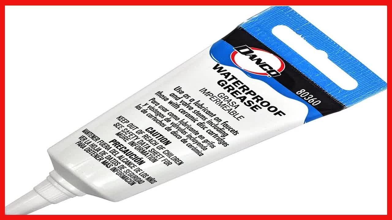 Great product -  Danco 80360 Waterproof Faucet Grease, 1/2 Oz
