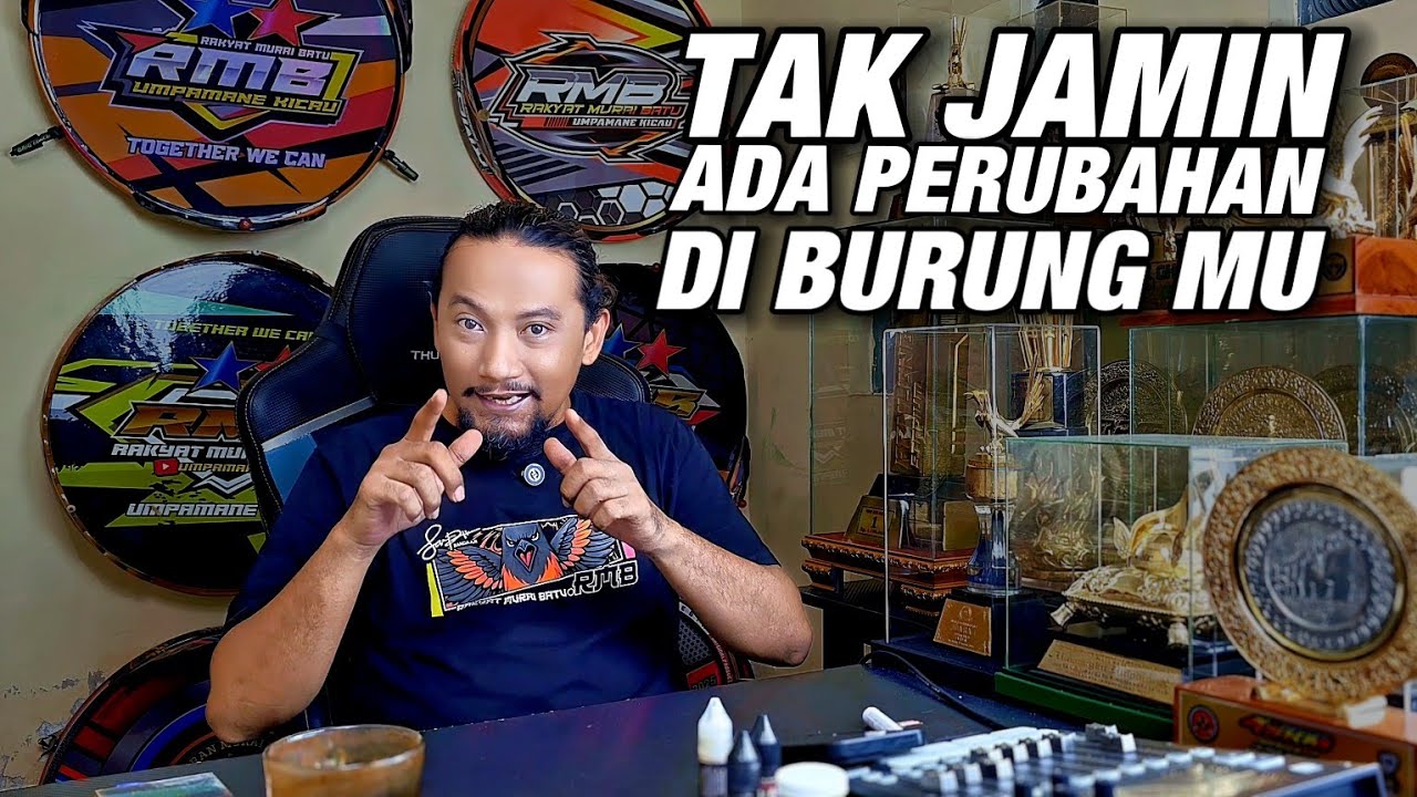 DENGAN CARA INI‼️TAK JAMIN ADA PERUBAHAN DI BURUNG MU