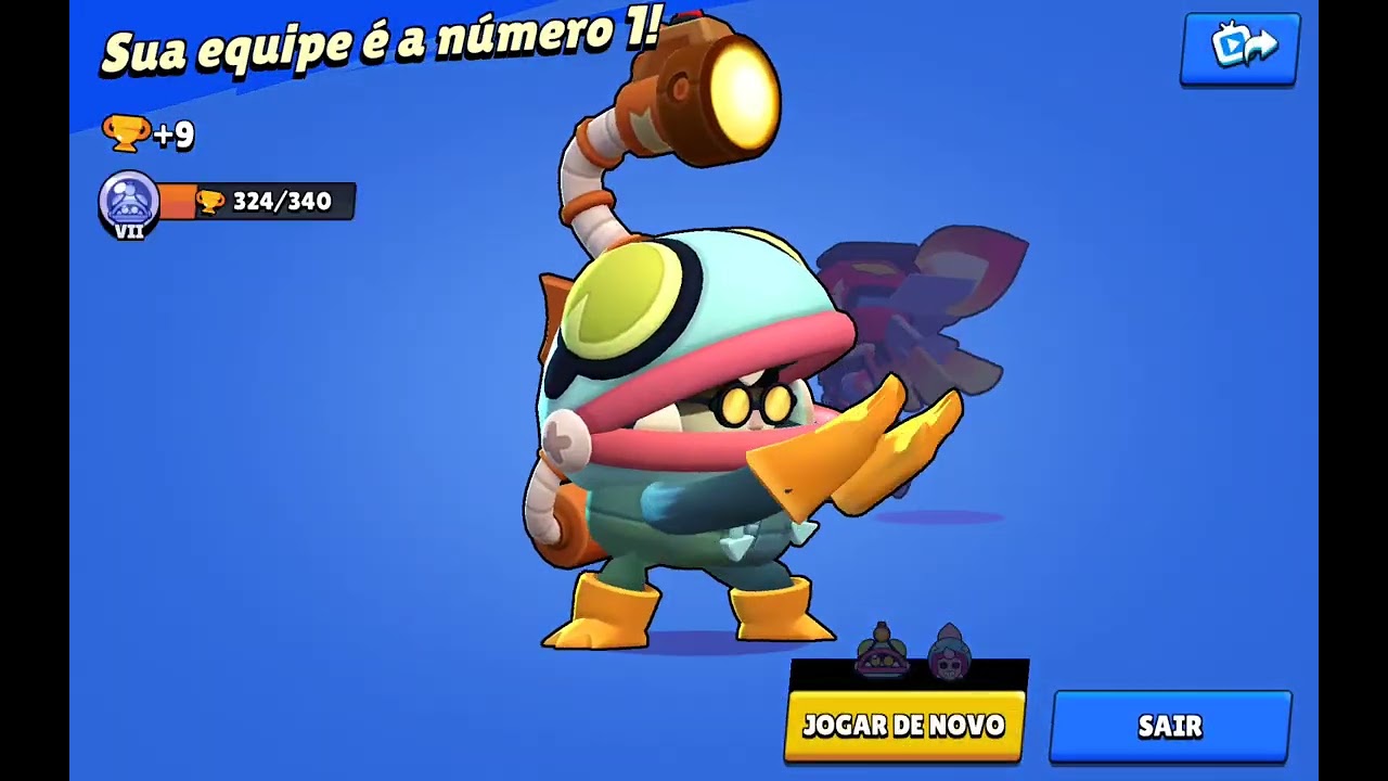 Dia 3: rushando o glowbert até os 1000 troféus 
