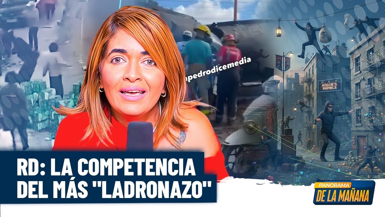 Nilda Alaniz muestra cómo roban los dominicanos