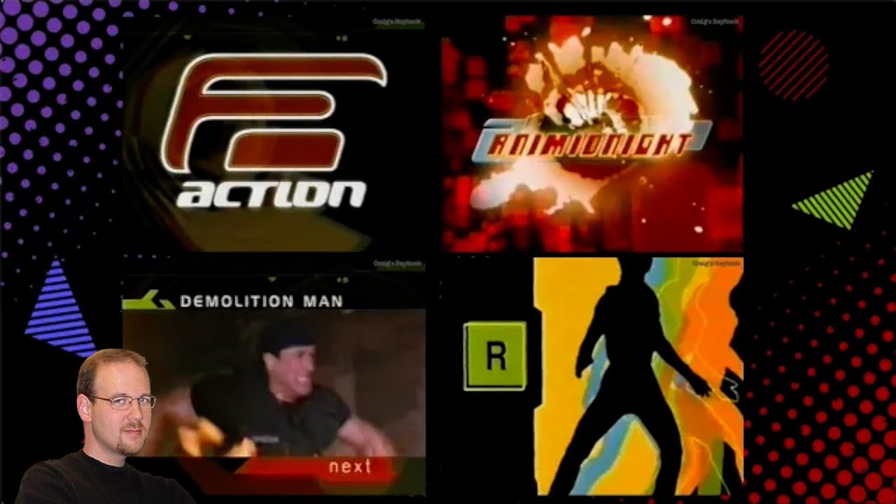 Retro 2002 - Action Channel - Promos, Feature Intro - Cable TV History
