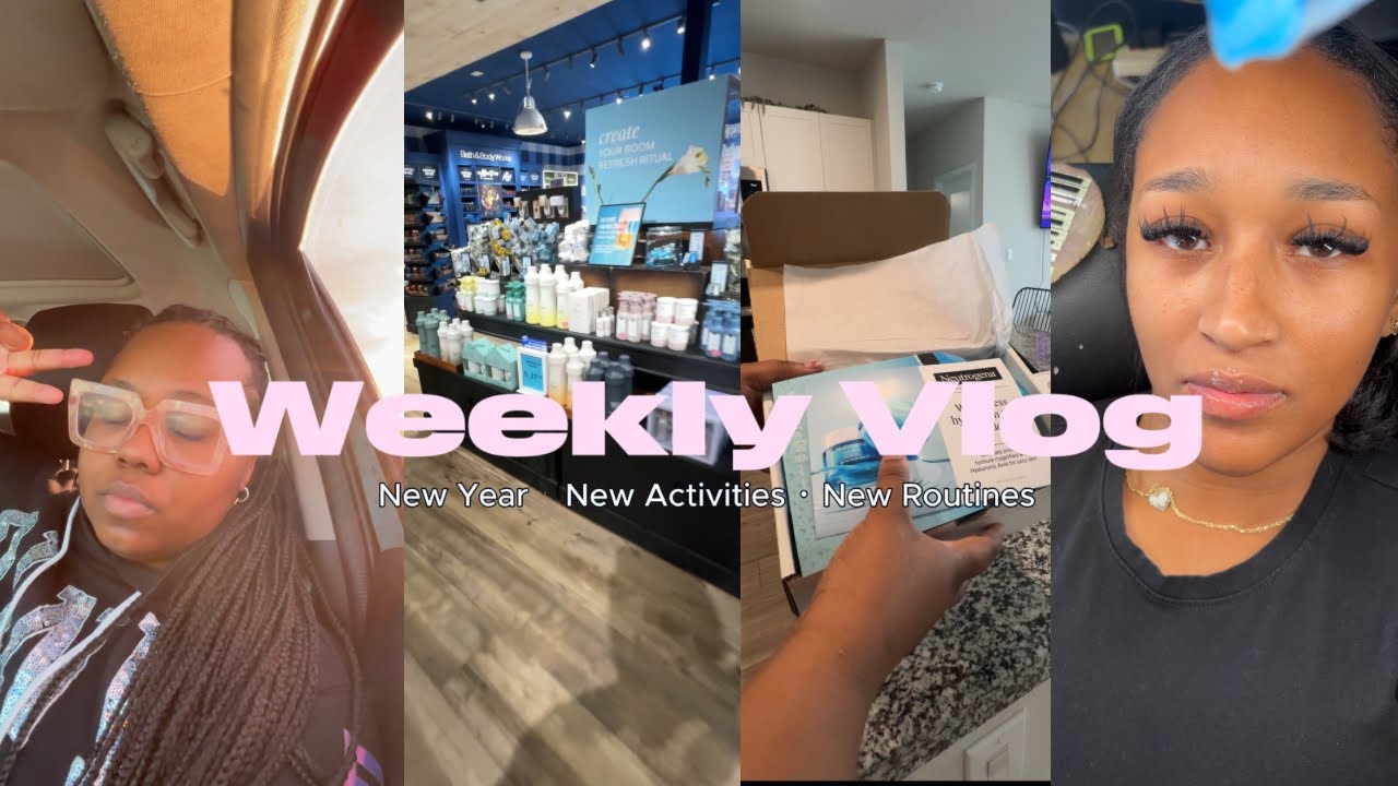 Weekly Vlog:A very inconsistent week, juggling my 9 to 5,lash business & content, first PR unboxing!