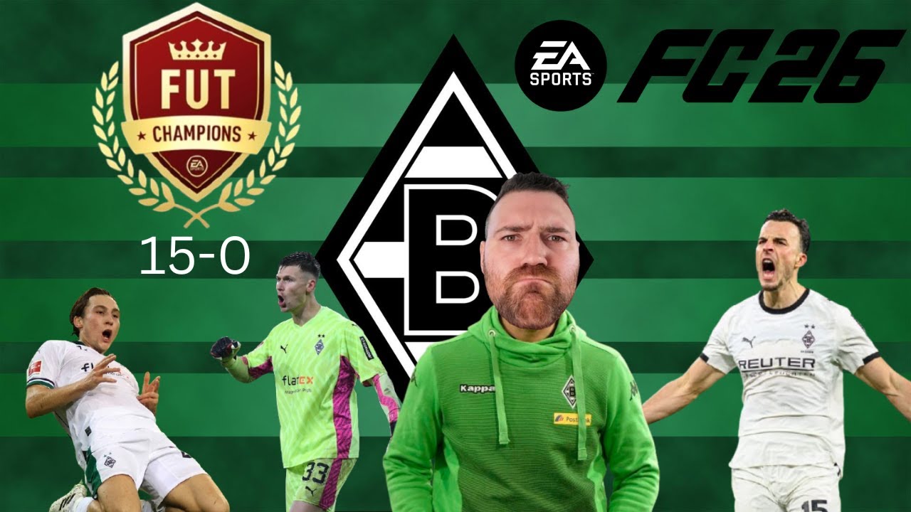 🔥WEEKEND LEAGUE nur mit BORUSSIA M'GLADBACH TEAM 🔥