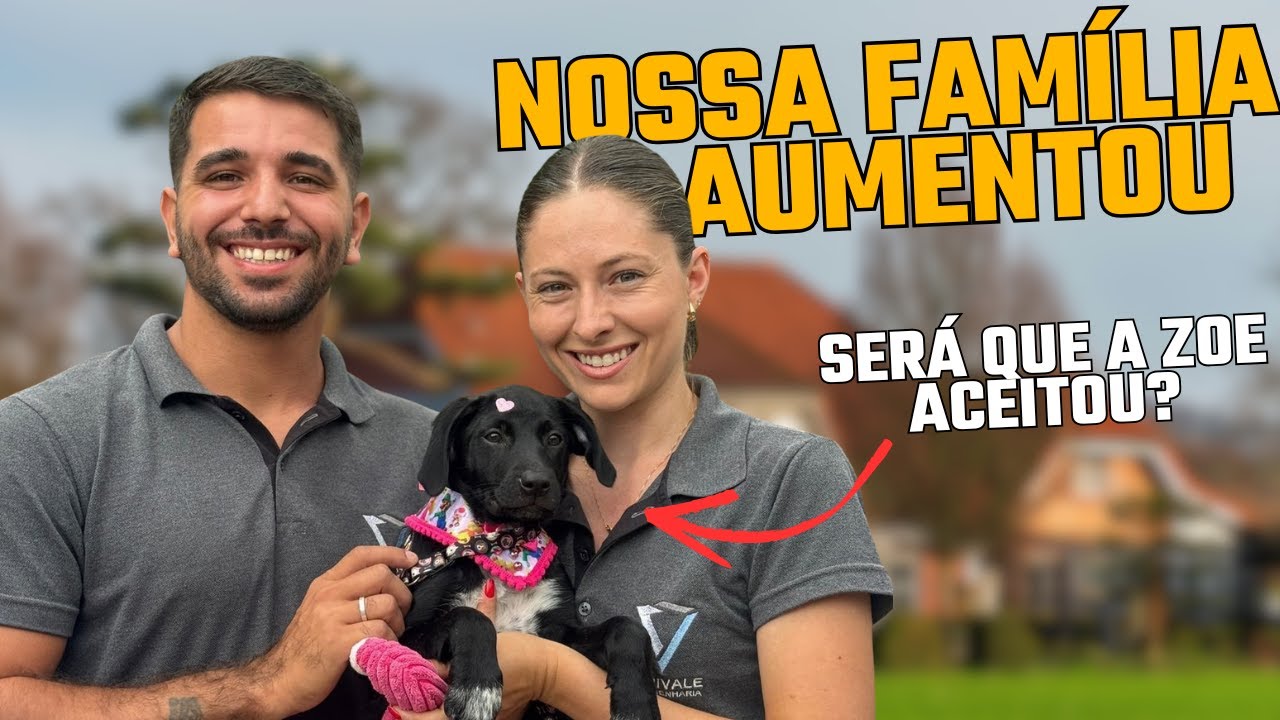 ELA SOFRIA MAUS-TRATOS… A GENTE ADOTOU 🐾
