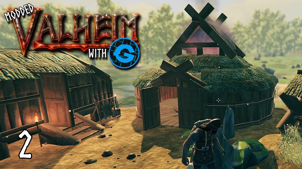 Building THE Kitchen! | Season 2 Ep. 2 | Modded Valheim Series