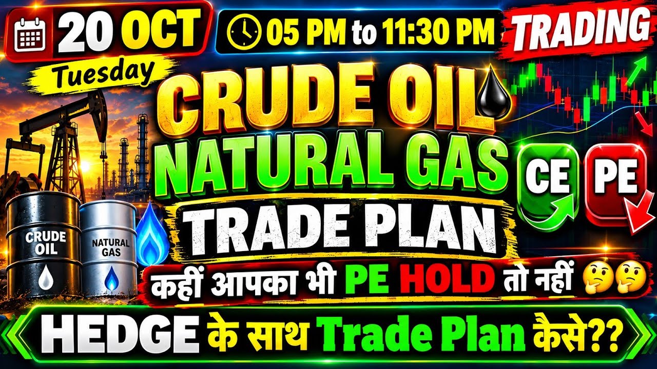 Crude Oil Tomorrow prediction 🛢️ ||  Natural Gas Trading Strategy  | 20 OCT 26 | #Commodity #mcx