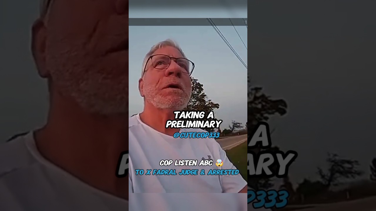 Cop Listen ABC 🤯 ,To X Federal Judge & Arrested 3