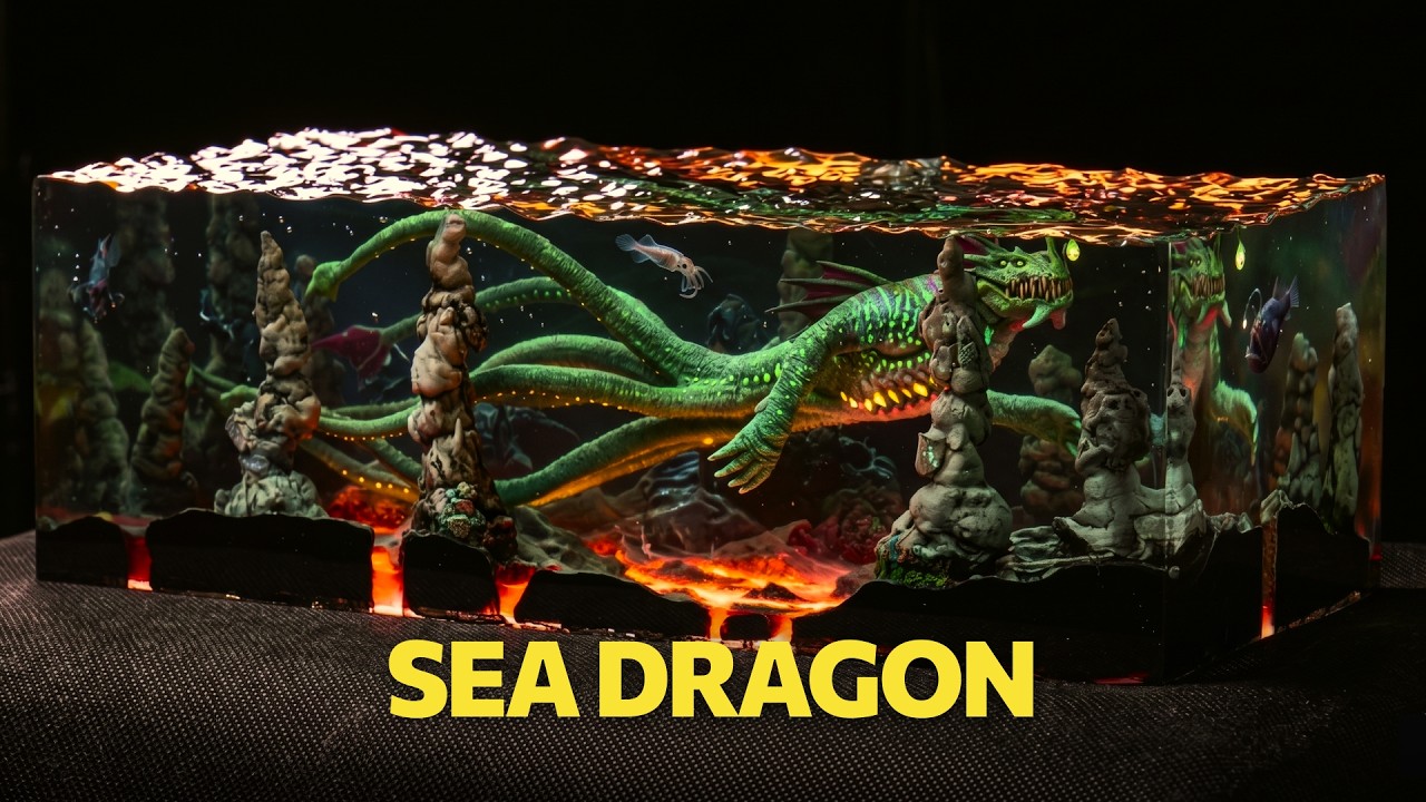 Minibricks: How to make SUBNAUTICA Sea Dragon / Epic project
