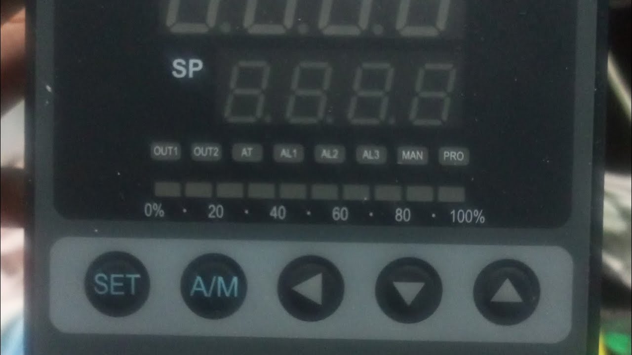 Honeywell PID controller parameters for 4-20ma input
