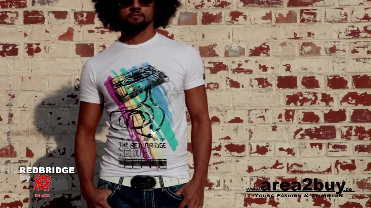 area2buy.de Redbridge T-Shirt RB-1530 Wei&szlig; HD Video