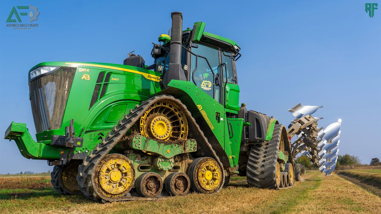 | John Deere 9rx 590 & Ermo Diablo Spev 5/145 | Aratura 2023 XL| Finardi|