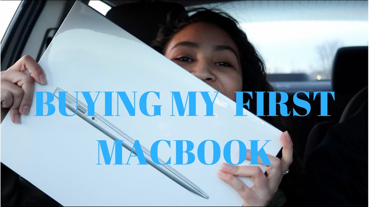 BUYING MY MACBOOK AIR | UNBOXING | VLOG