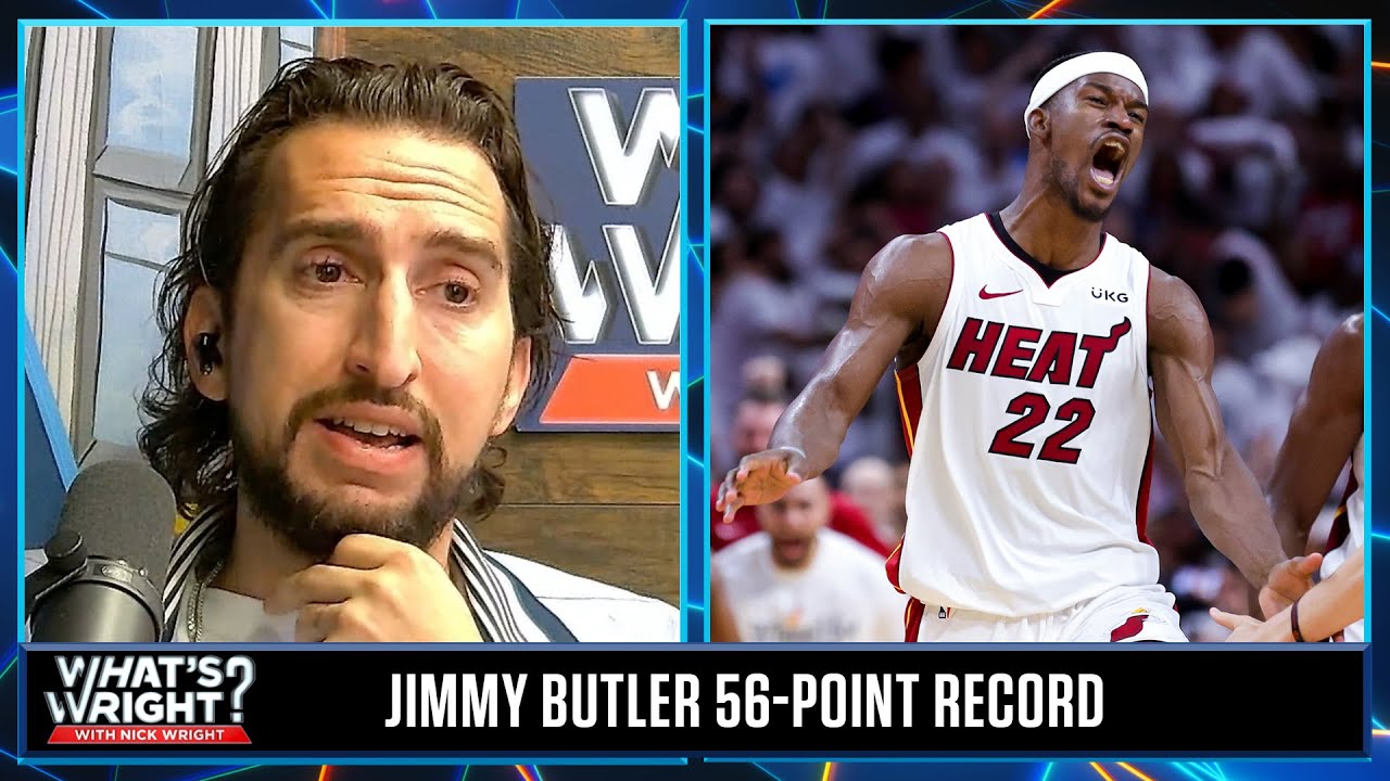 Jimmy Butler's 56-point performance has Bucks in panic mode | What's Wright?