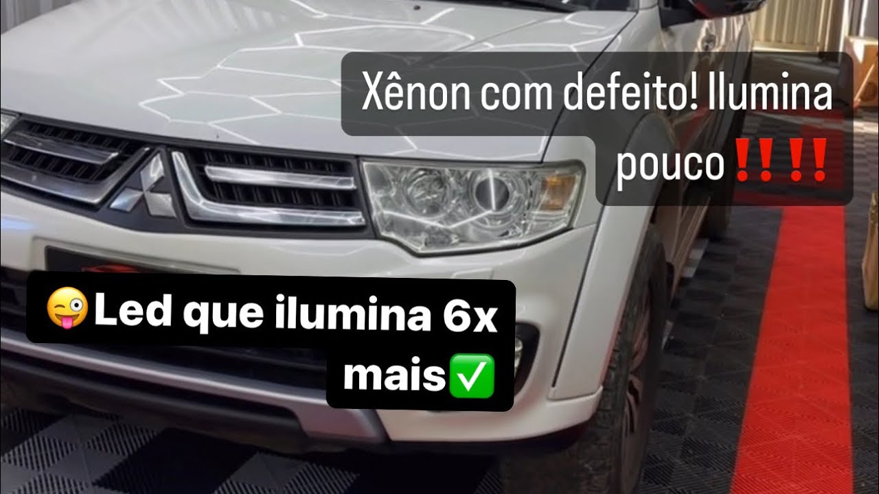 HILUX COM Farol AFS / DEFEITO XÊNON PAJERO DAKAR! Solução , como regular o farol!