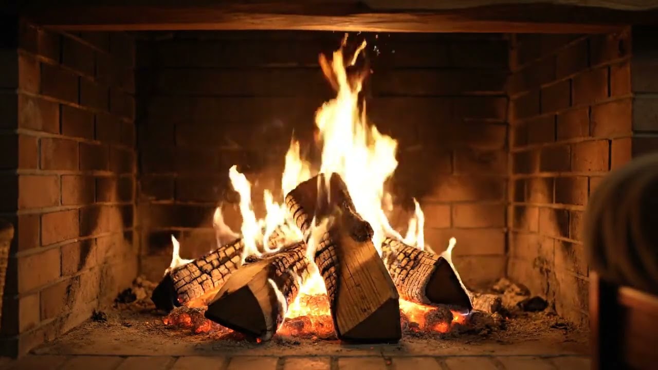 Peaceful Fireplace ASMR | Fire Sounds to Relax