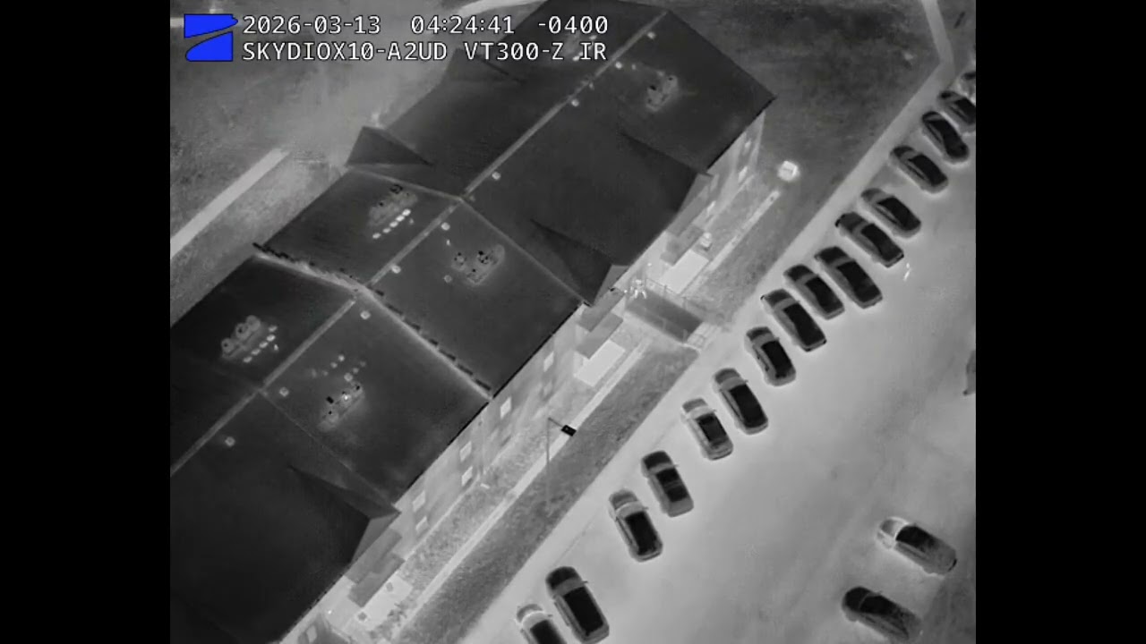 18.03.2026. Беспилотник Седьмого отдела полиции Луисвилла (LMPD) используется для реагирования на...