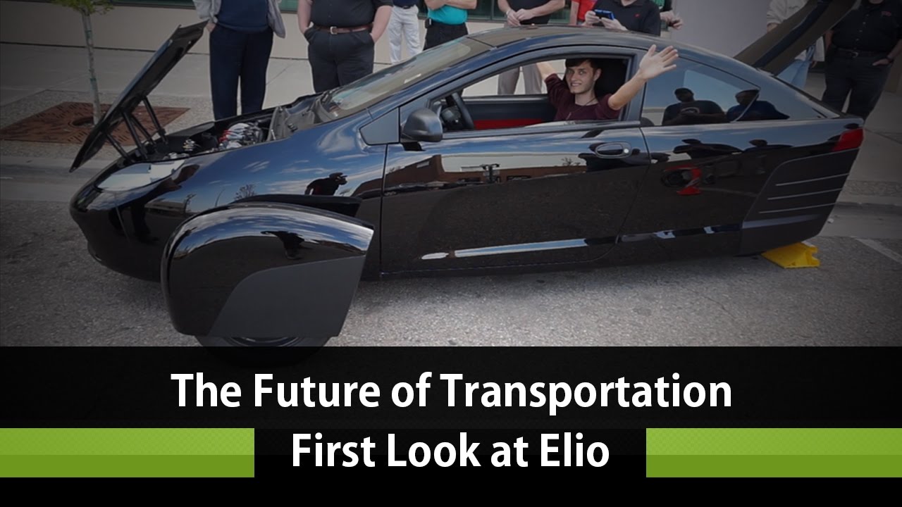 First Look At Elio Motors E1c