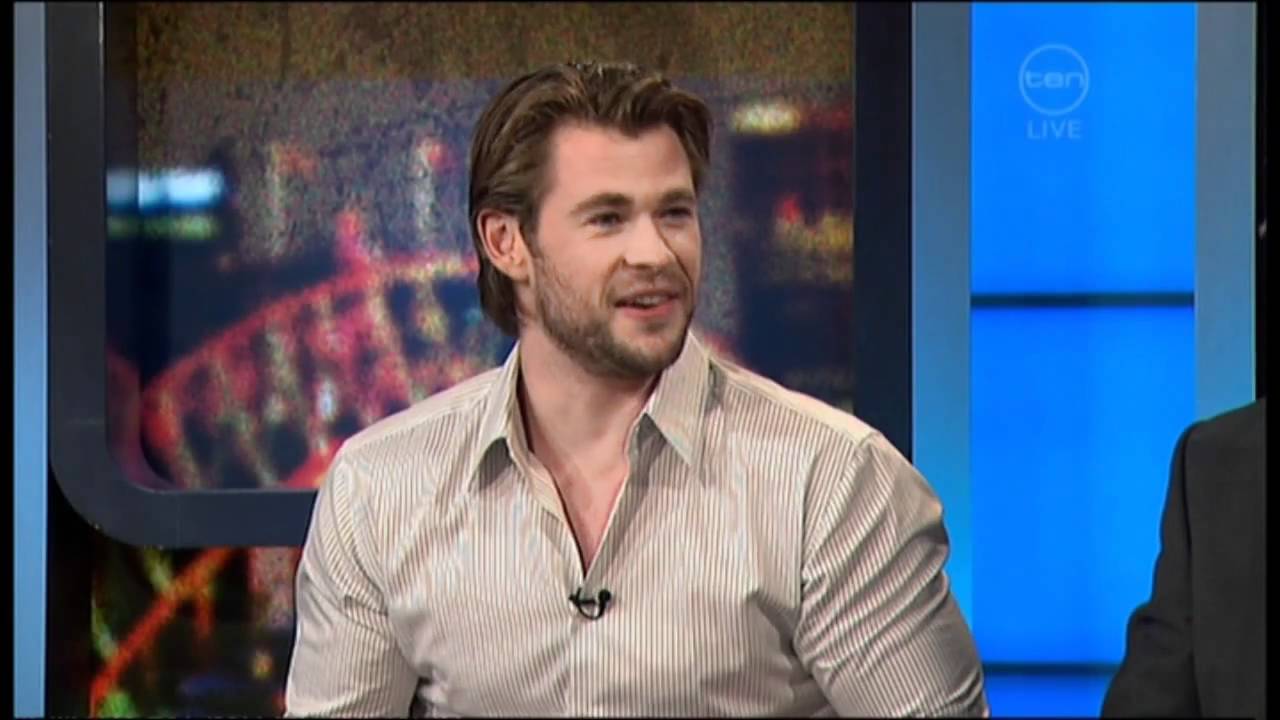 Chris Hemsworth interview - The 7pm Project - THOR
