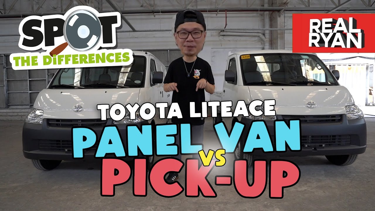 2022 TOYOTA LITEACE PANEL VAN VS PICK-UP COMPARISON PHILIPPINES