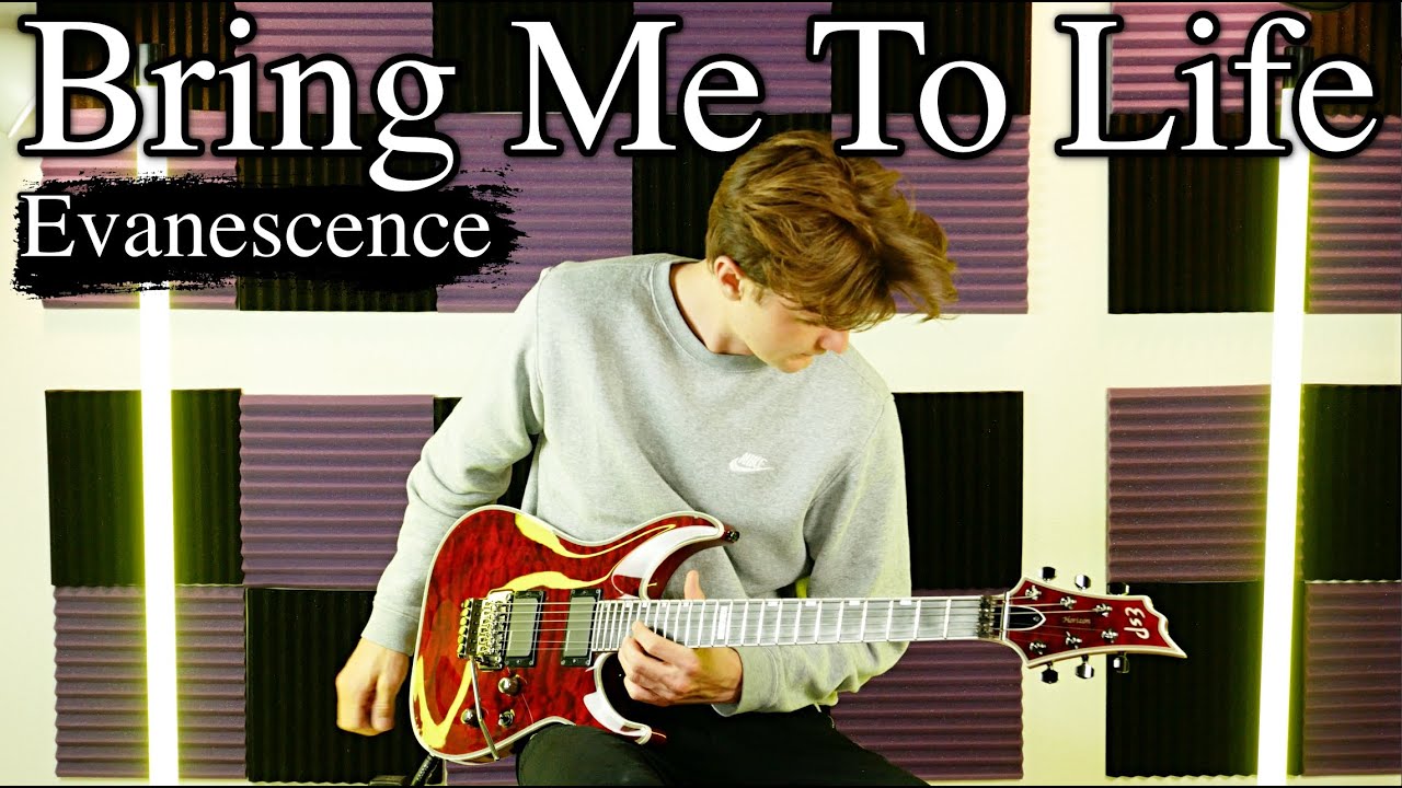 Evanescence - Bring Me To Life - Electric Guitar Cover