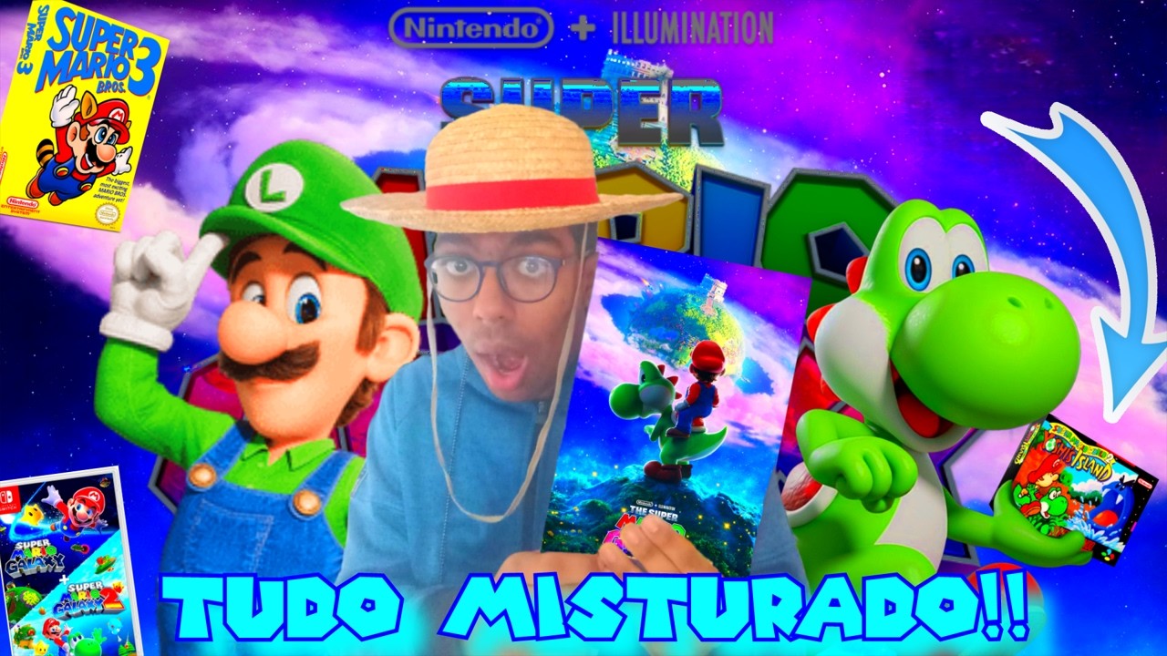 SUPER ANÁLISE do TRAILER 2 de SUPER MARIO GALAXY!+ TEORIAS+TEASERS