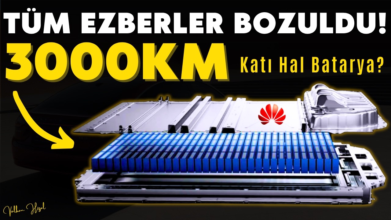 3.000 KM&rsquo;LİK KATI HAL BATARYA: &Ccedil;in'in Patenti Elektrikli D&uuml;nyayı Salladı!