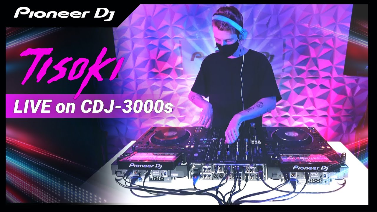 Tisoki live performance on the CDJ-3000s